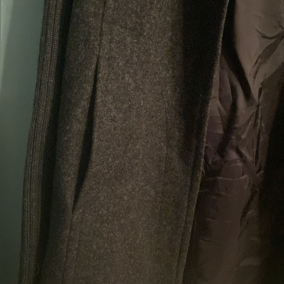 Eileen Fisher women’s wool blend open jacket - military style - small - gray - Picture 6 of 8